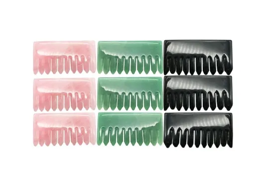 2025 Aventurine Jade Guasha Comb