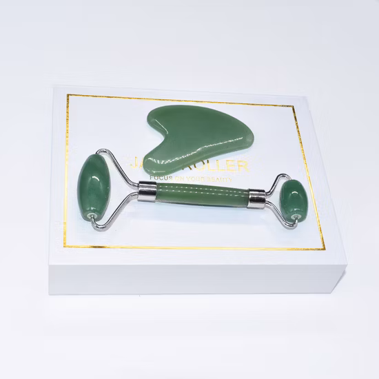Noise Free Massager Roller Rose Quartz Beauty Massager Facial Jade Roller